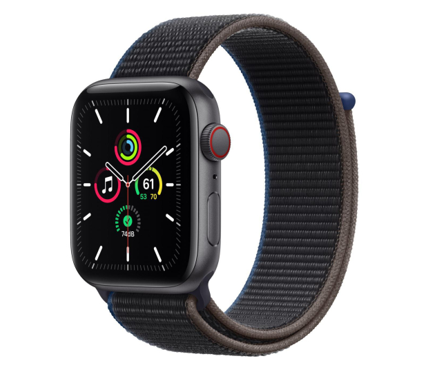 Apple Watch SE 44/Space Gray Aluminium/CharcoalSport LTE - 595347 - zdjęcie